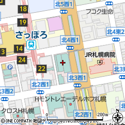 ＡＮＡクラウンプラザホテル札幌　ご法要専用フリーダイヤル周辺の地図