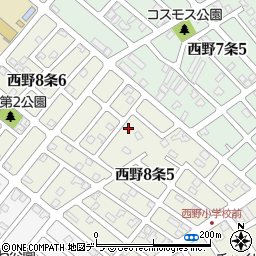 アリス洋菓子店周辺の地図