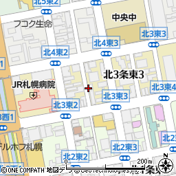 戸田建設株式会社　札幌支店経理課周辺の地図