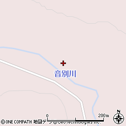 音別川周辺の地図