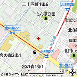 Ｕ－Ｓｅｌｅｃｔ札幌周辺の地図