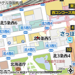 焼鳥屋 鳥貴族 札幌駅南口店周辺の地図