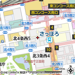 株式会社インターネットイニシアティブ札幌支店周辺の地図