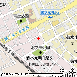 日本鋳鉄管　北海道支社周辺の地図