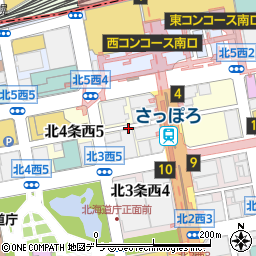 オッペン化粧品株式会社　札幌支店周辺の地図