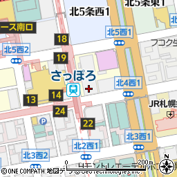 とれたて北海道 札幌駅前店周辺の地図