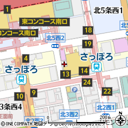 ギャラリー・メモリア　札幌駅前店周辺の地図