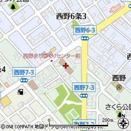 健康デイサービス徳洲会　札幌西周辺の地図