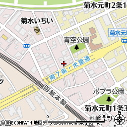 株式会社同志舎　札幌営業所周辺の地図