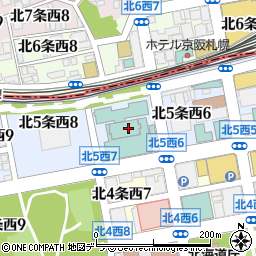 ドレス＆ビューティサロン　京王プラザホテル札幌周辺の地図
