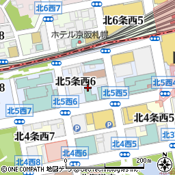 明治安田生命保険相互会社　札幌支社周辺の地図