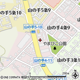 株式会社安全モーター商会　山の手ファクトリー周辺の地図