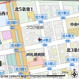 ニッポンレンタカー札幌駅東営業所周辺の地図