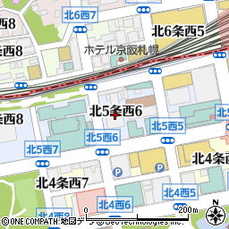 日本工営株式会社　札幌支店周辺の地図