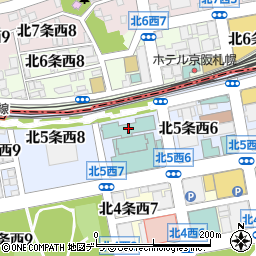 京王プラザホテル札幌周辺の地図