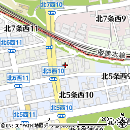 〒060-0006 北海道札幌市中央区北六条西２１丁目の地図