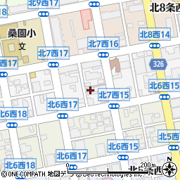 北海道札幌市中央区北７条西16丁目1周辺の地図