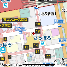 博多餃子舎603 札幌駅前店周辺の地図