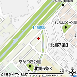 河原太鼓工所　札幌営業所周辺の地図