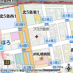 〒060-0034 北海道札幌市中央区北四条東７丁目の地図