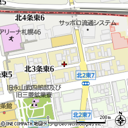 リパーク札幌北３東７第２駐車場周辺の地図
