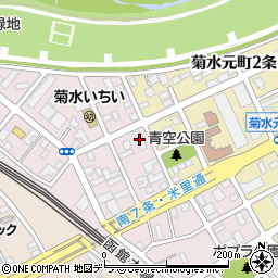 ルシード菊水元町周辺の地図