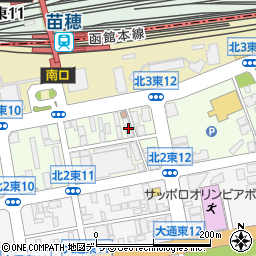 東京サラヤ株式会社　札幌営業所周辺の地図