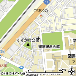 トークフラット文京台周辺の地図