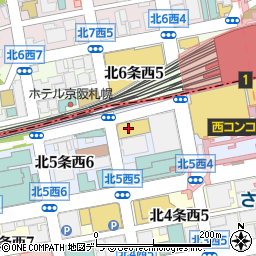 【JR55店】個室×イタリアンダイニング グラッツェ 札幌駅JR55店周辺の地図
