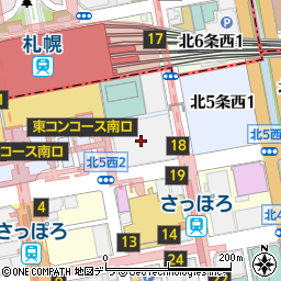 キャンドゥ札幌エスタ店周辺の地図