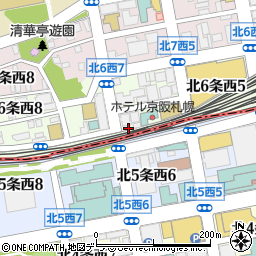 北海道札幌市北区北６条西6丁目1-5周辺の地図