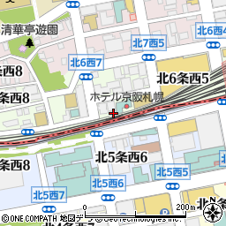 北海道札幌市北区北６条西6丁目1-37周辺の地図