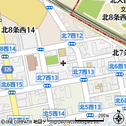 長田電機工業株式会社　札幌営業所周辺の地図