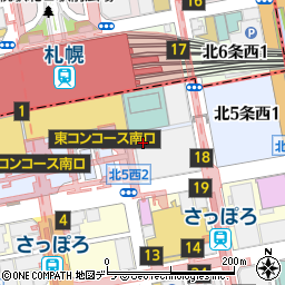 札幌・四川飯店周辺の地図