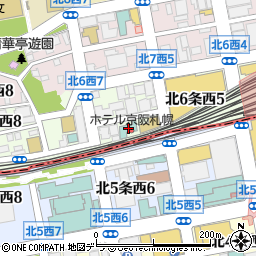 北海道札幌市北区北６条西6丁目1周辺の地図
