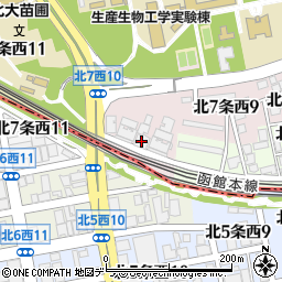 アパガーデンパレス札幌駅西周辺の地図