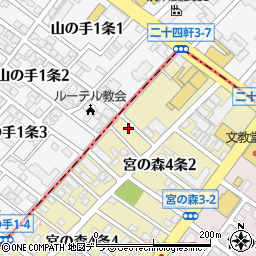 美容室キング＆クィーン周辺の地図