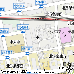 北海道札幌市中央区北４条東4丁目周辺の地図