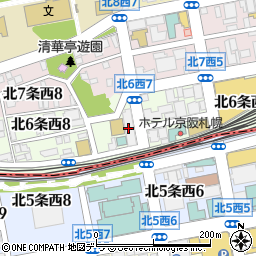 北海道自治労会館周辺の地図
