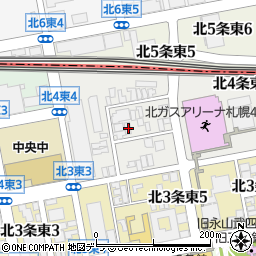 北海道札幌市中央区北４条東4丁目5周辺の地図