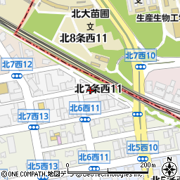 株式会社金原　札幌営業所周辺の地図