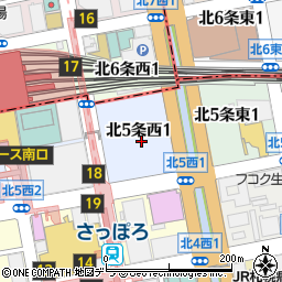 〒060-0005 北海道札幌市中央区北五条西２３丁目の地図