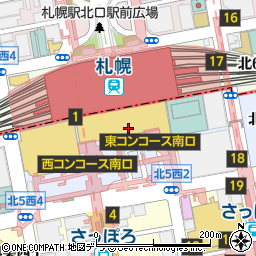 札幌ステラプレイス周辺の地図