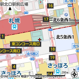 札幌ステラプレイス１Ｆセンター　スピック＆スパン周辺の地図
