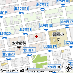 株式会社ユニオン　札幌営業所周辺の地図