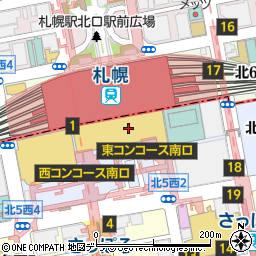 和幸 ステラプレイス札幌店周辺の地図