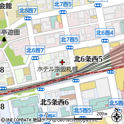 三鉱建設株式会社　札幌支店周辺の地図