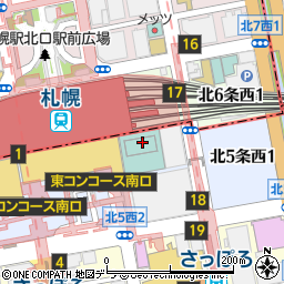 株式会社オリエントコーポレーション　札幌クレジットセンター周辺の地図