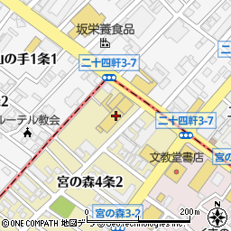 ネッツトヨタ道都中央店周辺の地図