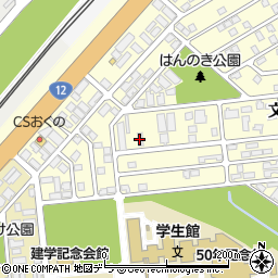 アビエス文京台周辺の地図